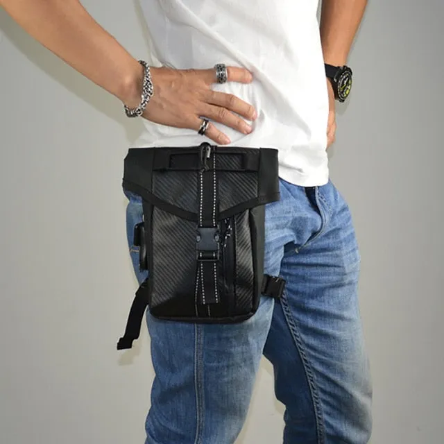 RIDERS EDGE: Waterproof Oxford Drop Waist Leg Bag