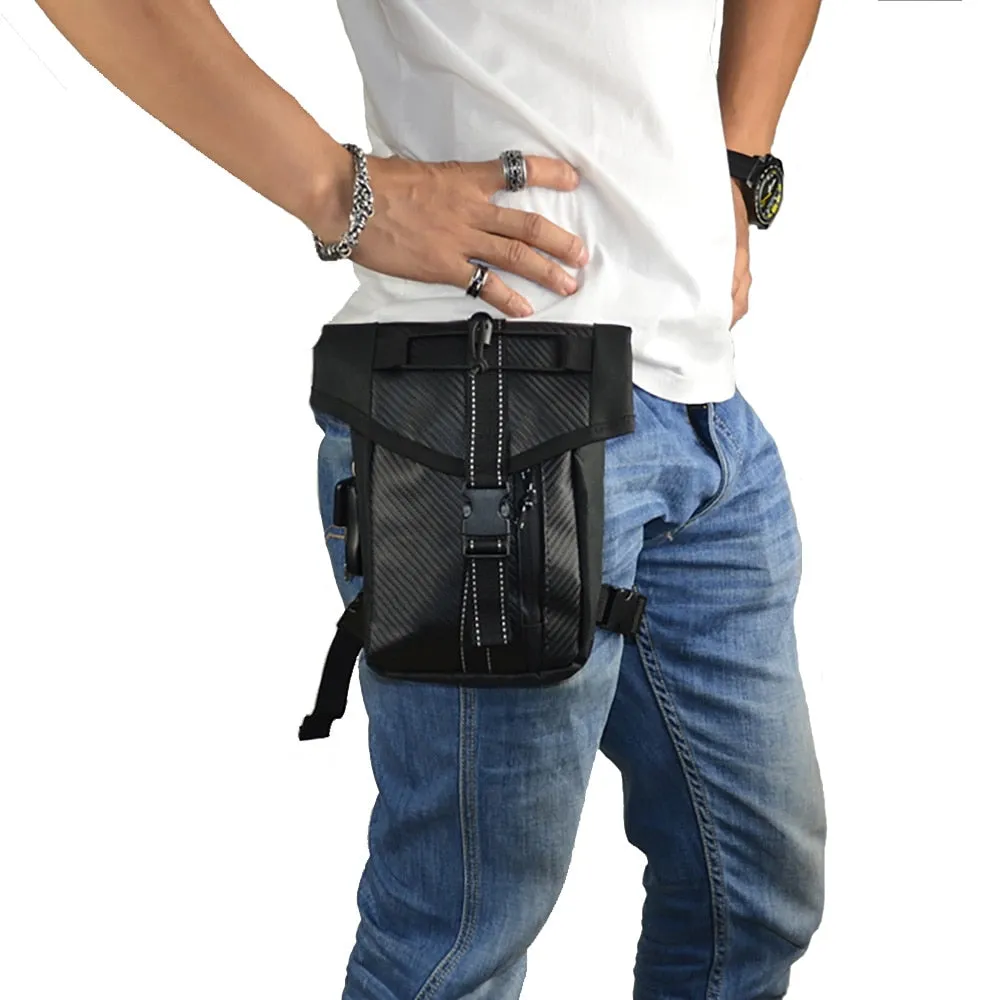 RIDERS EDGE: Waterproof Oxford Drop Waist Leg Bag