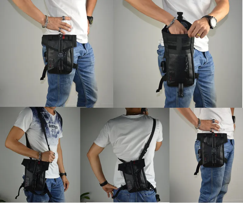 RIDERS EDGE: Waterproof Oxford Drop Waist Leg Bag