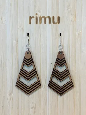 Rimu Earrings - Waipa