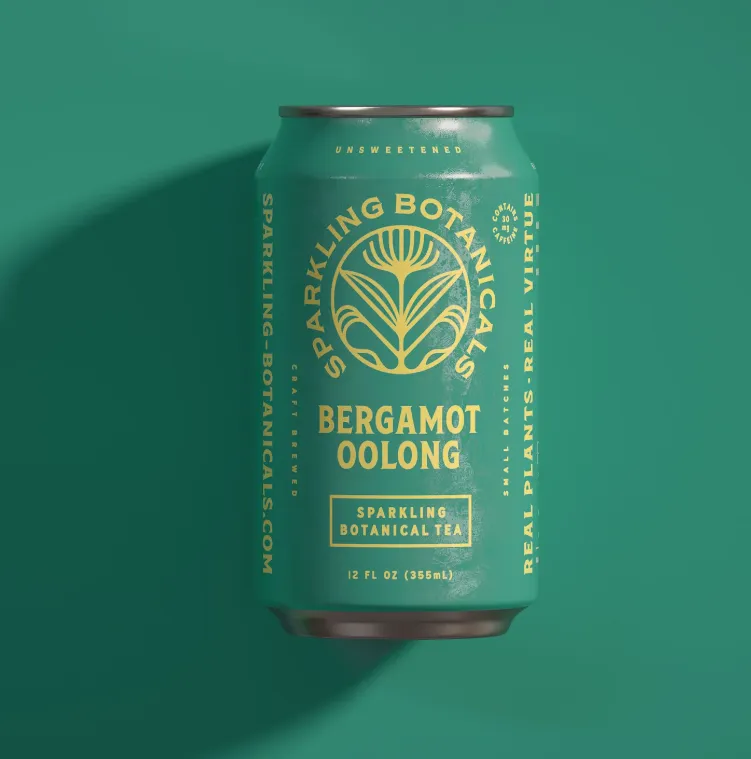 Rishi Bergamont Oolong Sparkling Tea 12oz