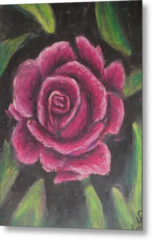 Rosy Pink ~ Metal Print