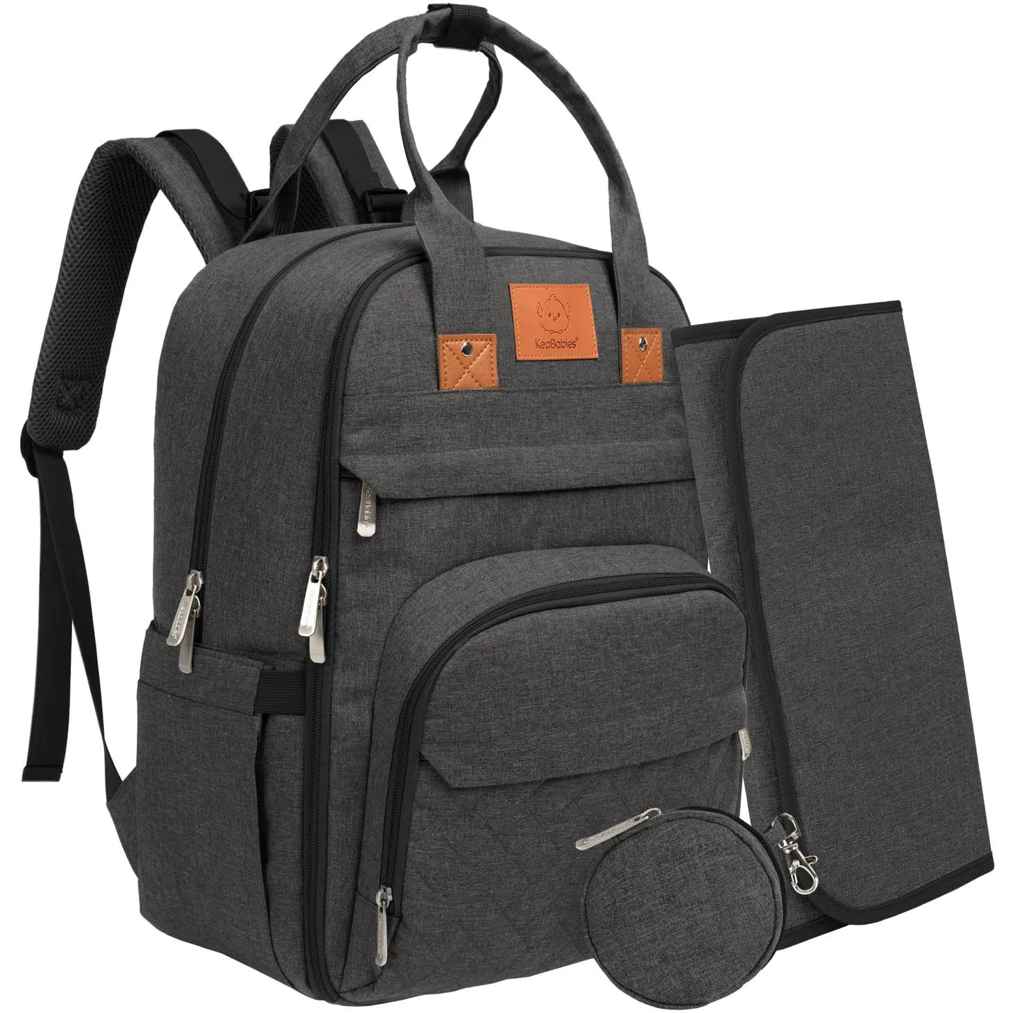 Rove Diaper Backpack - Charcoal