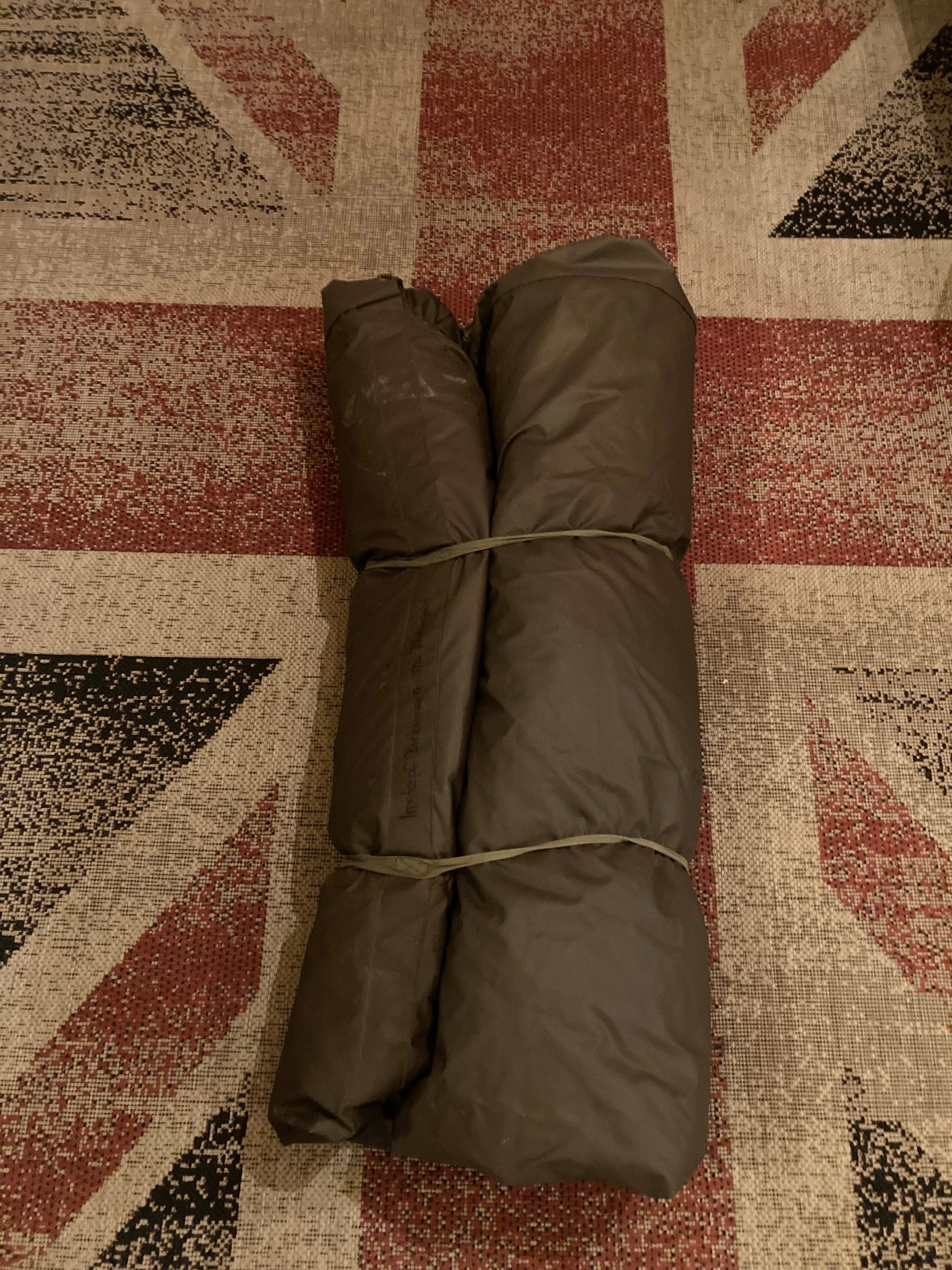 Sleeping Bag, Swiss Army Vintage Sleeping Bag with Bivi Bag