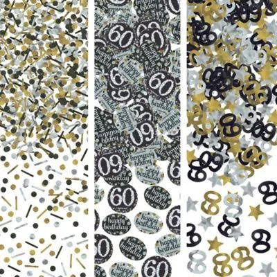 Sparkling Celebration 60th Birthday Confetti, 1.2 oz. | 1 ct