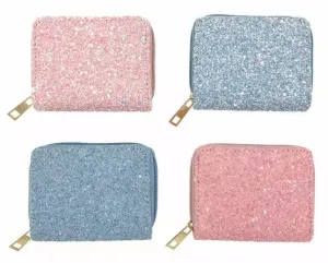 *Sparkling Glitters Wallet, Asstd