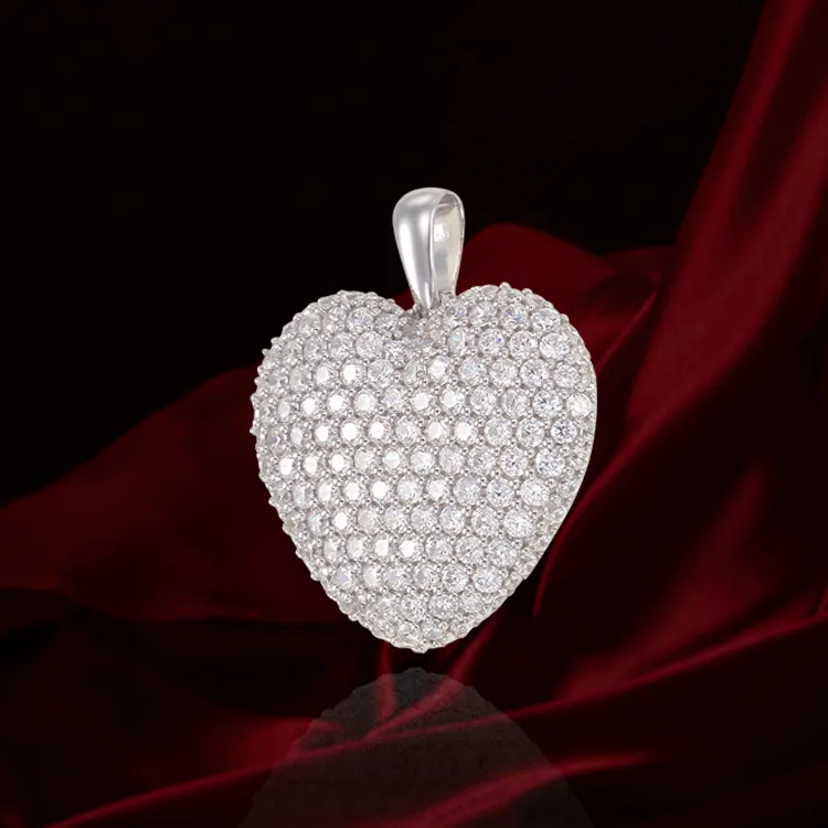 Sparkling Heart Pendant