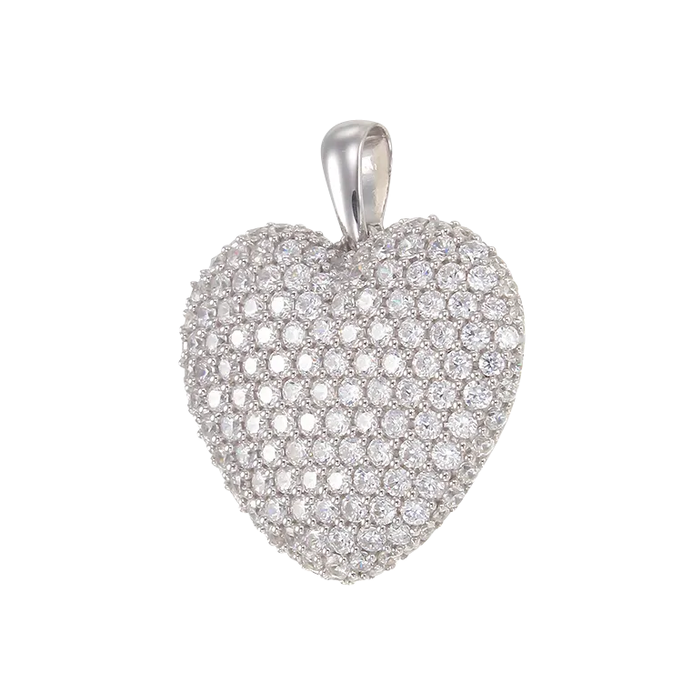 Sparkling Heart Pendant