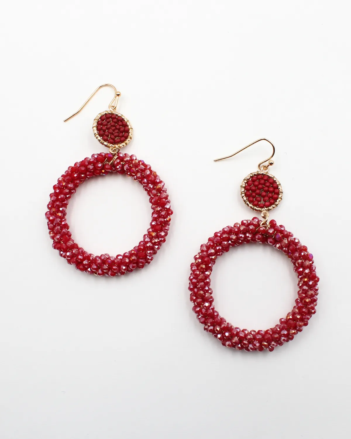 Sparkling Sequins Hoops