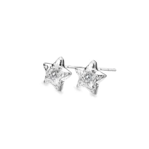 Sparkling star studs