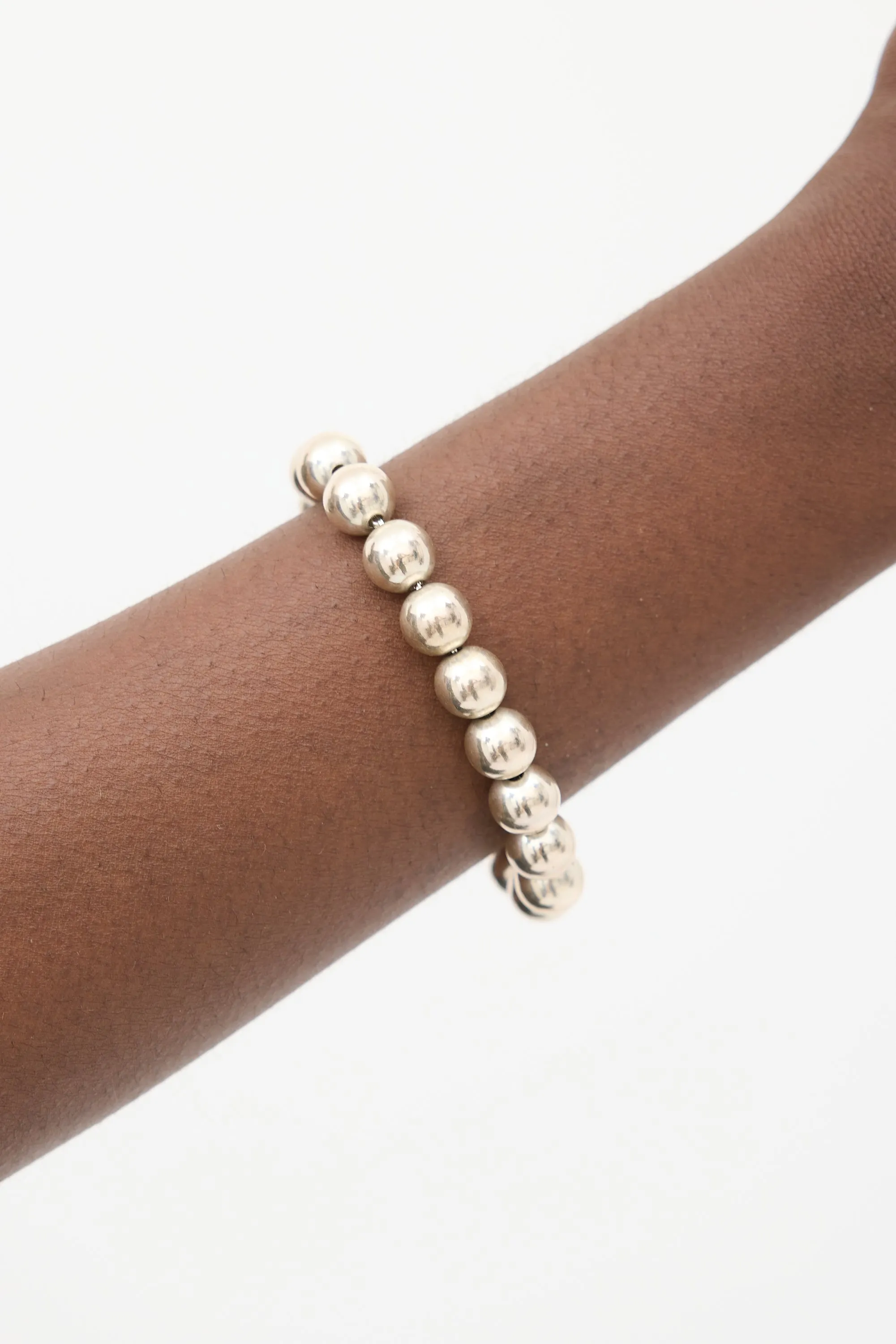 Sterling Silver Ball Bracelet