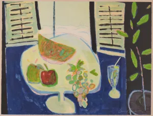 Still Life with Fruit - Artist's Proof Lithograph