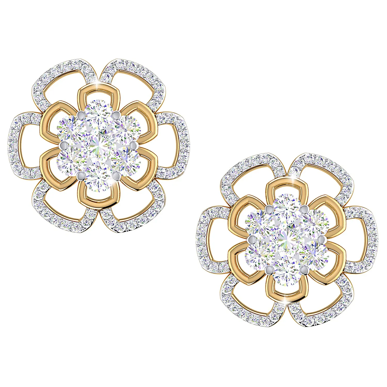 THE SPARKLING CASTER STUDS