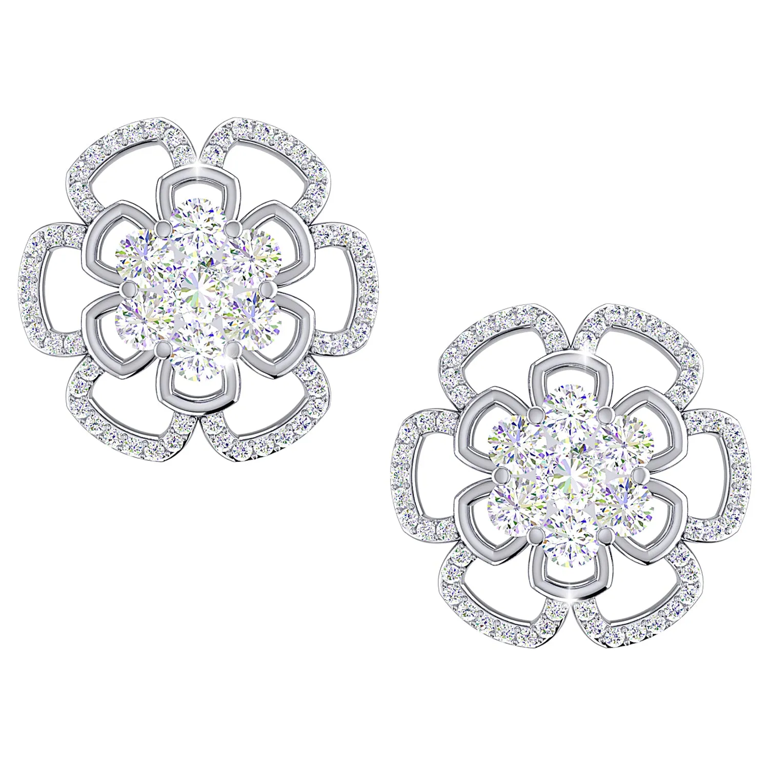 THE SPARKLING CASTER STUDS