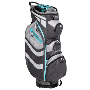 Tour Edge Hot Launch Xtreme Cart 5.0 Bag-Silver-Blue