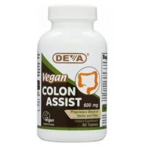 Vegan Colon Assist 90 TAB By Deva Vegan Vitamins