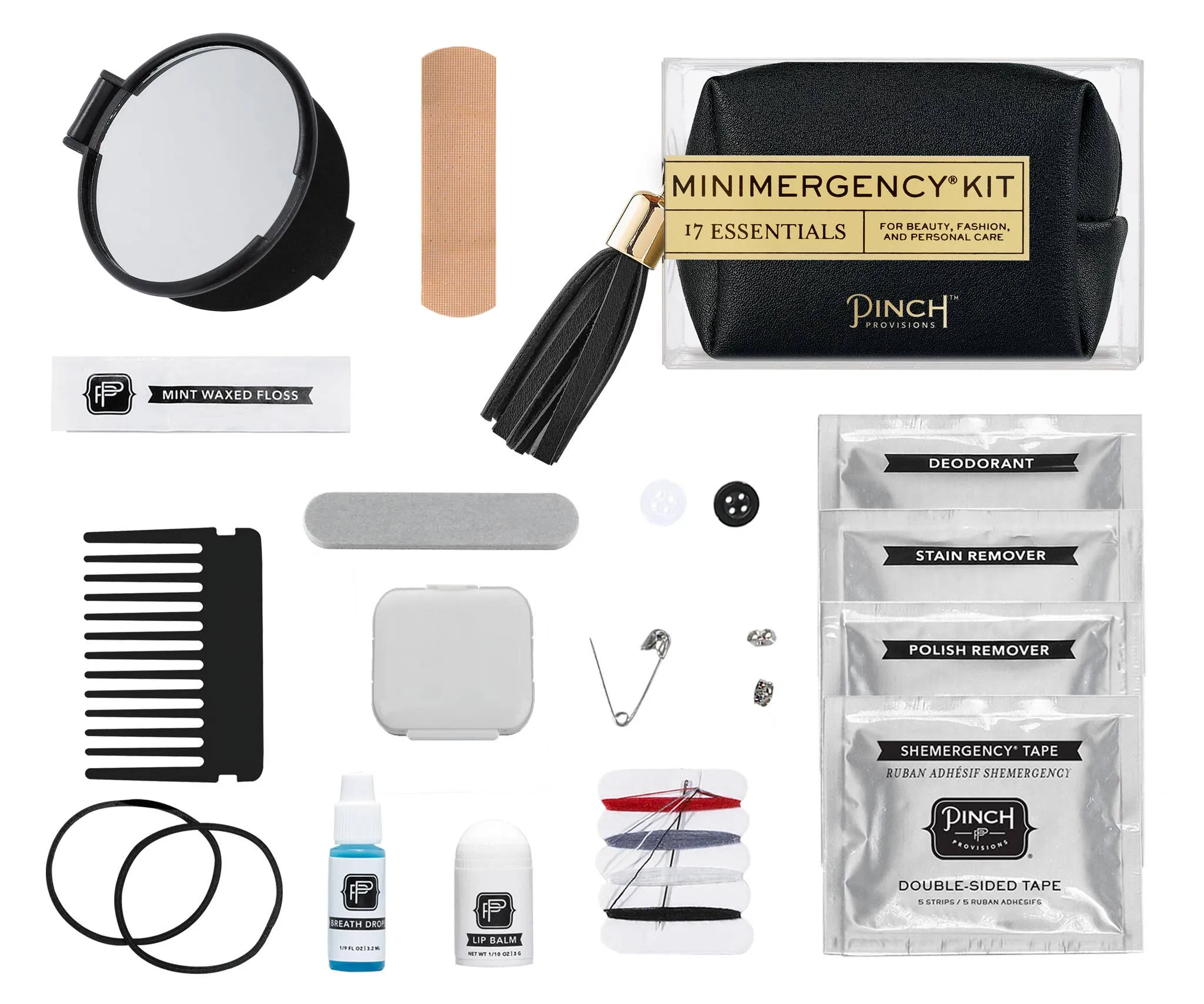 vegan leather minimergency kit