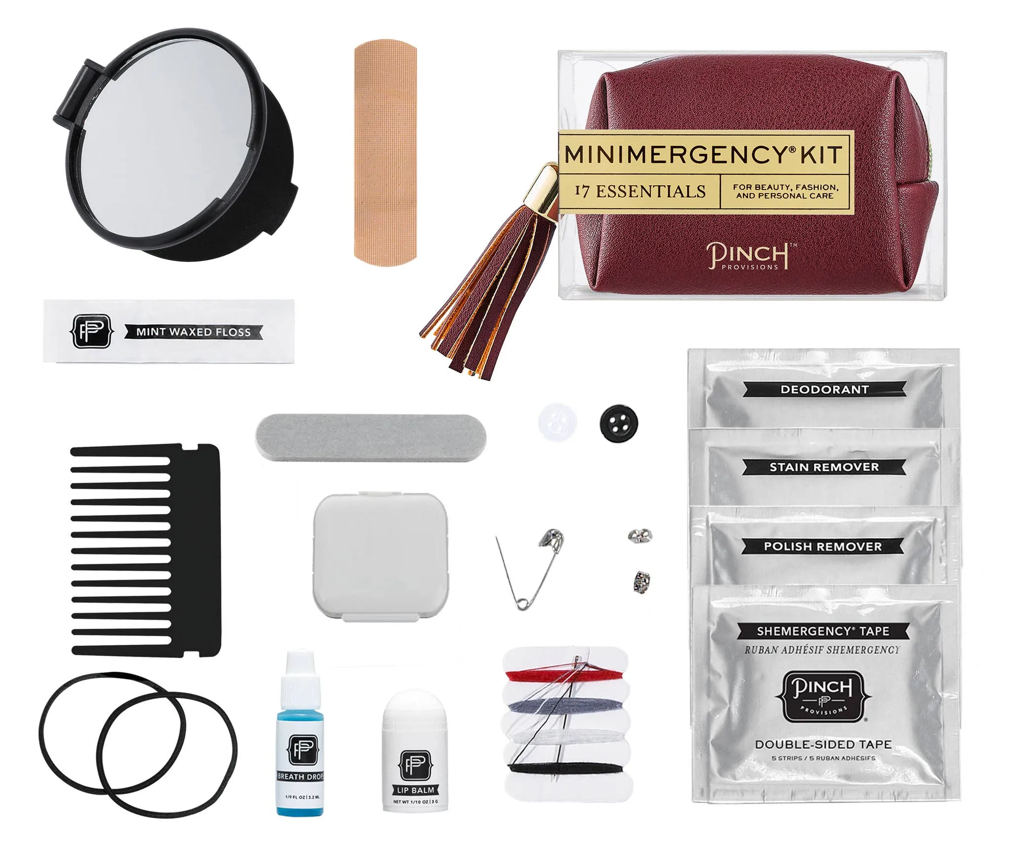 vegan leather minimergency kit