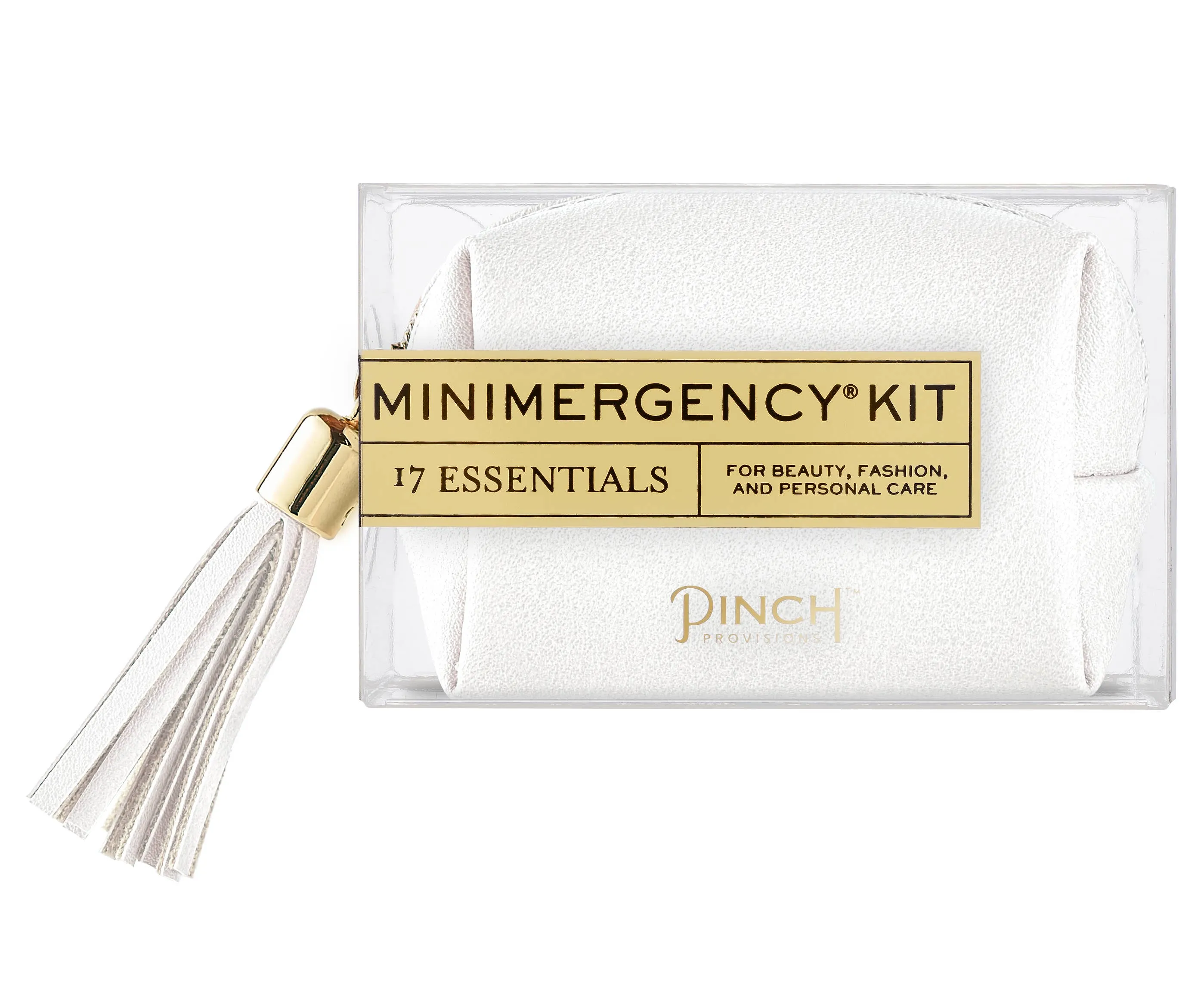 vegan leather minimergency kit