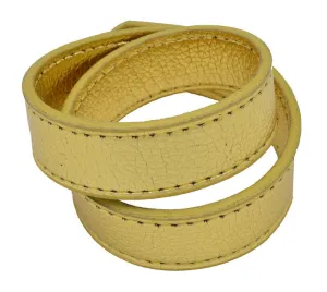 Vegan Wrap Bracelet - Gold