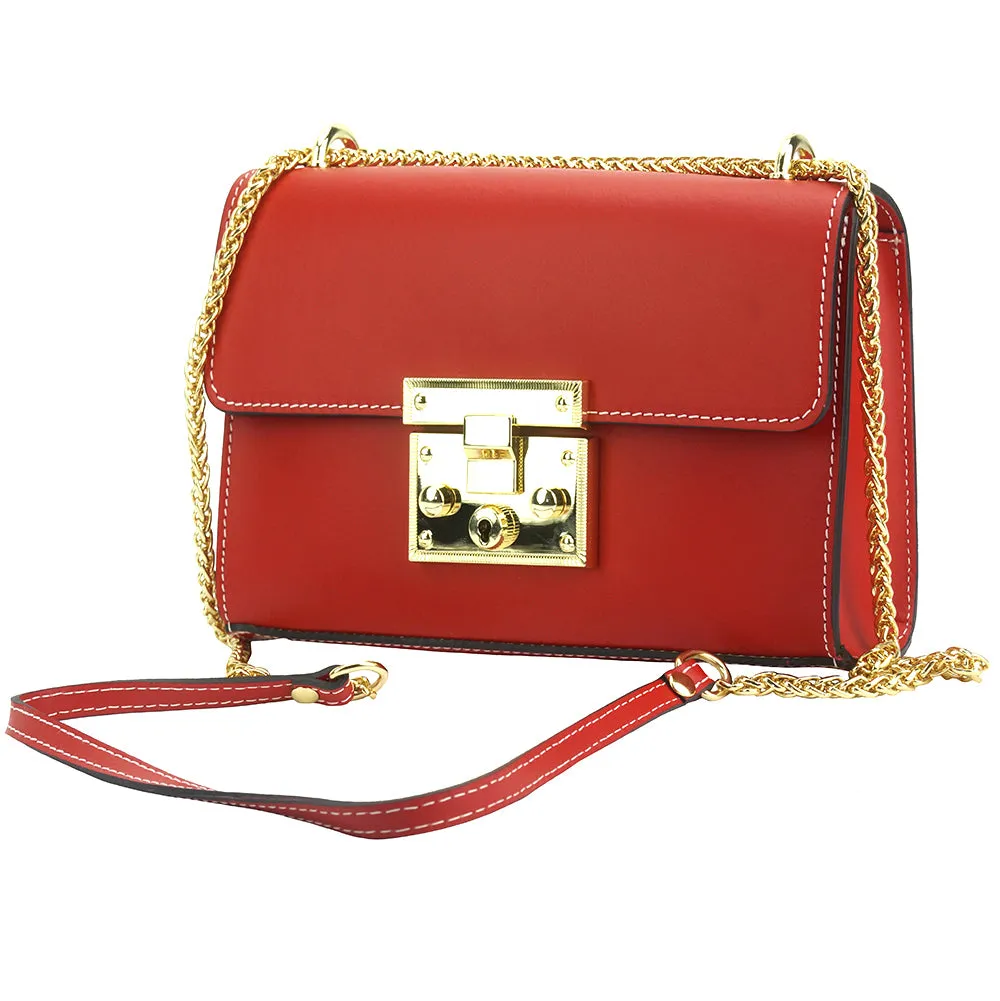 Victoire leather bag