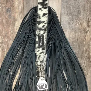 Western Mini Leather Fringe Strap 48" #24818