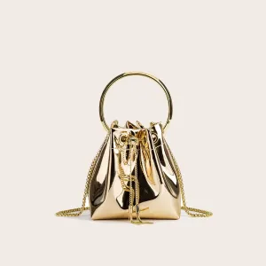 Women's Evening Clutch Bucket Bag