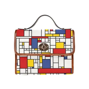 Women's Handbag, Retro Handbag, Women's Purse, Mondrian Purse, Mod 60s, 60s Style bag, 60s Style purse, 60s inspired, 60s Style handbag