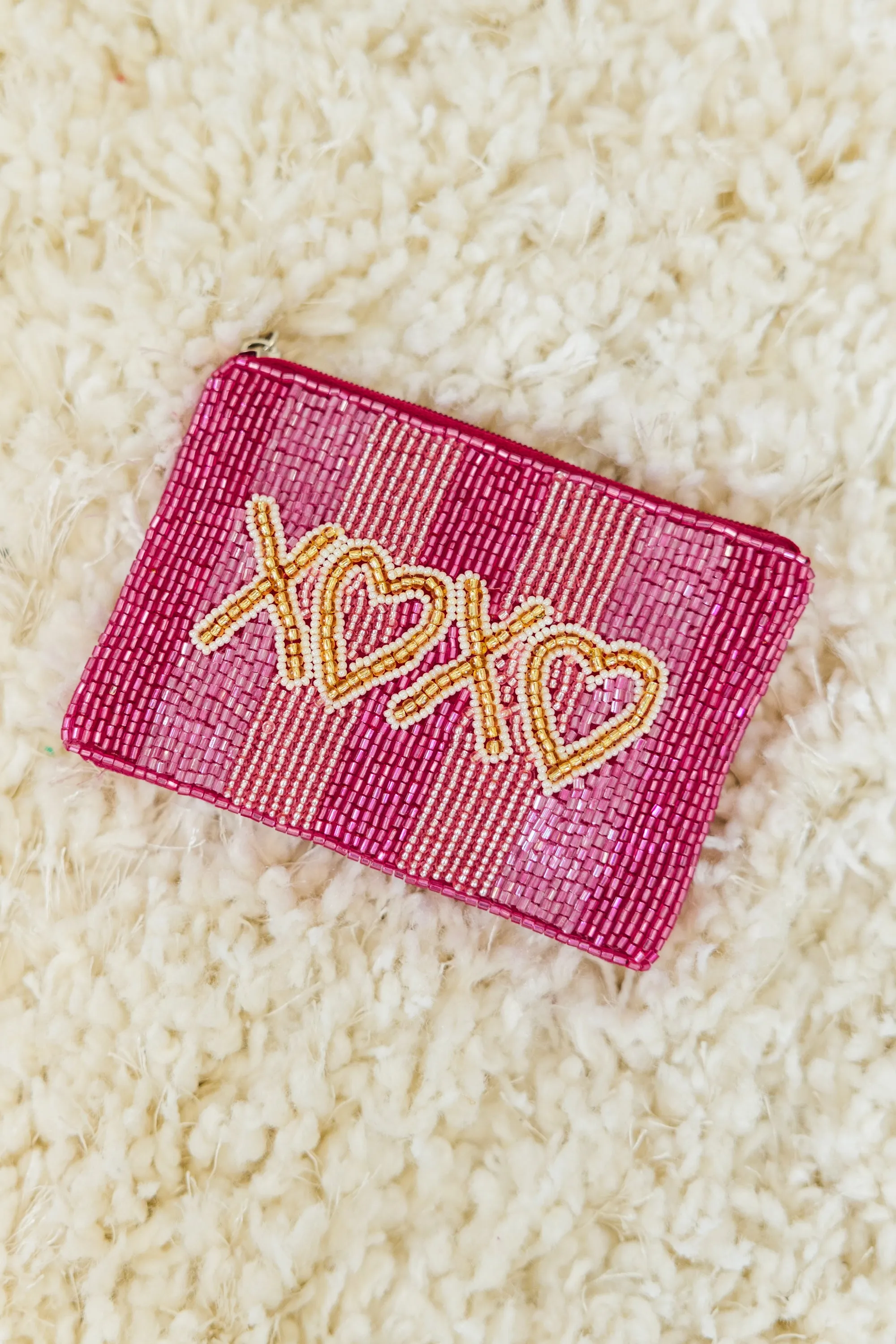 XOXO Coin Purse, Pink