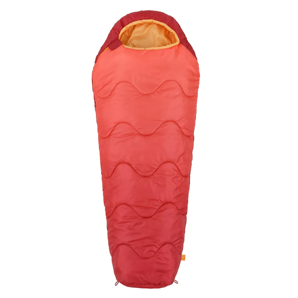 Youth Mummy Kids' Sleeping Bag - Red/Orange